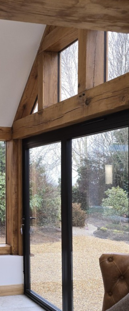 Interior of extension build by QBS