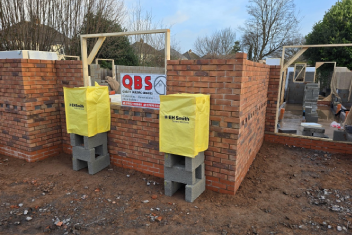 Partly build new build home